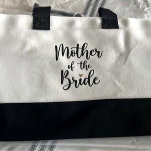 Canvas Mother of the Bride bag